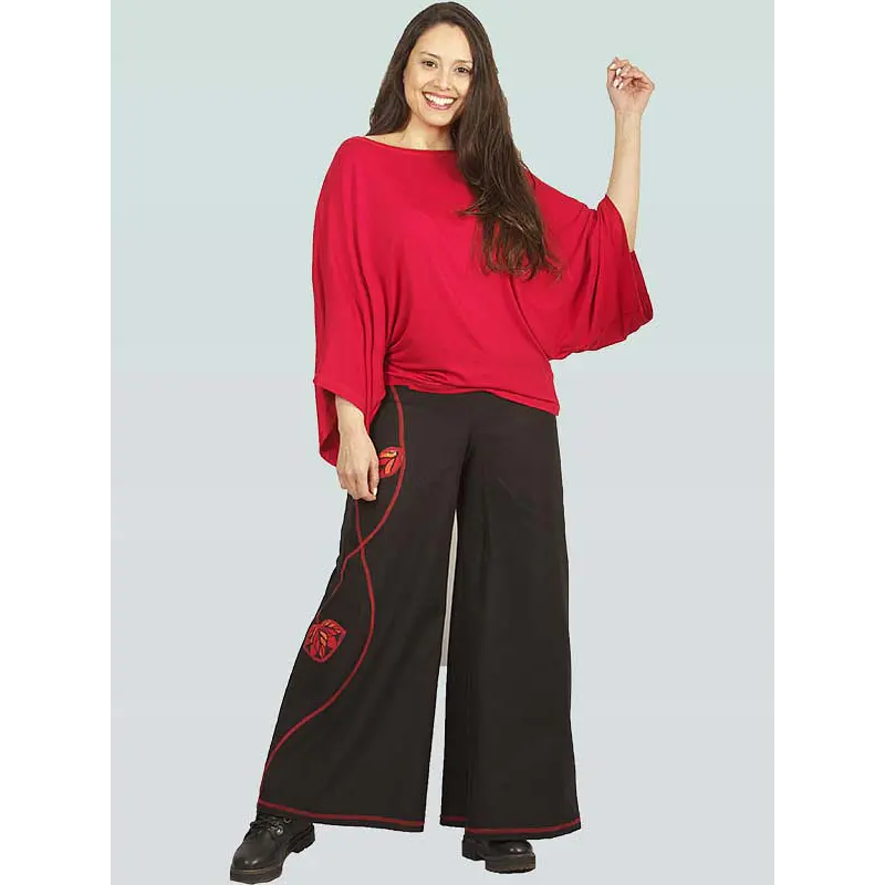 Palazzo Atrew negro rojo  