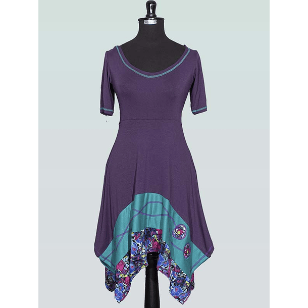 Vestido Kuyan morado SALE sc 1