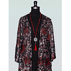 Collar árbol de la vida en ojo de tigre 5