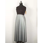 Vestido Imperio Acetato SALE solo  L   AL 2xl KS20 4