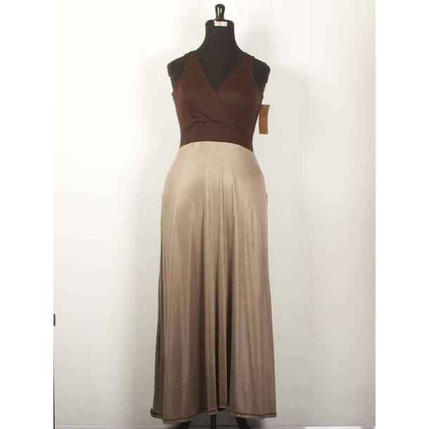 Vestido Imperio Acetato SALE solo  L   AL 2xl KS20 1