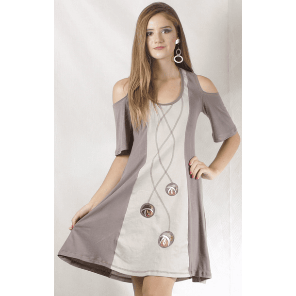 Vestido Central corto  SOLO TALLA S SALE 3 x 2 3