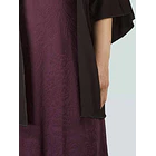 Vestido Flavia Negro morado ks20 SALE 8