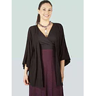 Vestido Flavia Negro morado ks20 SALE 5