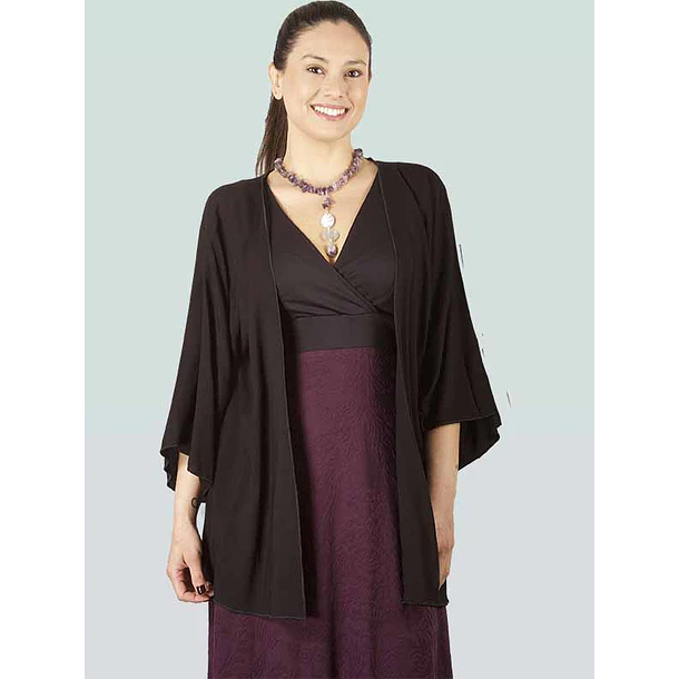 Vestido Flavia Negro morado ks20 SALE 5