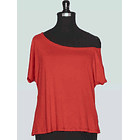 Polera asimetrica Andrea colores 3X2 1