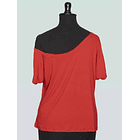 Polera asimetrica Andrea colores 3X2 3