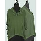 Blusón Chadi algodón verde 1