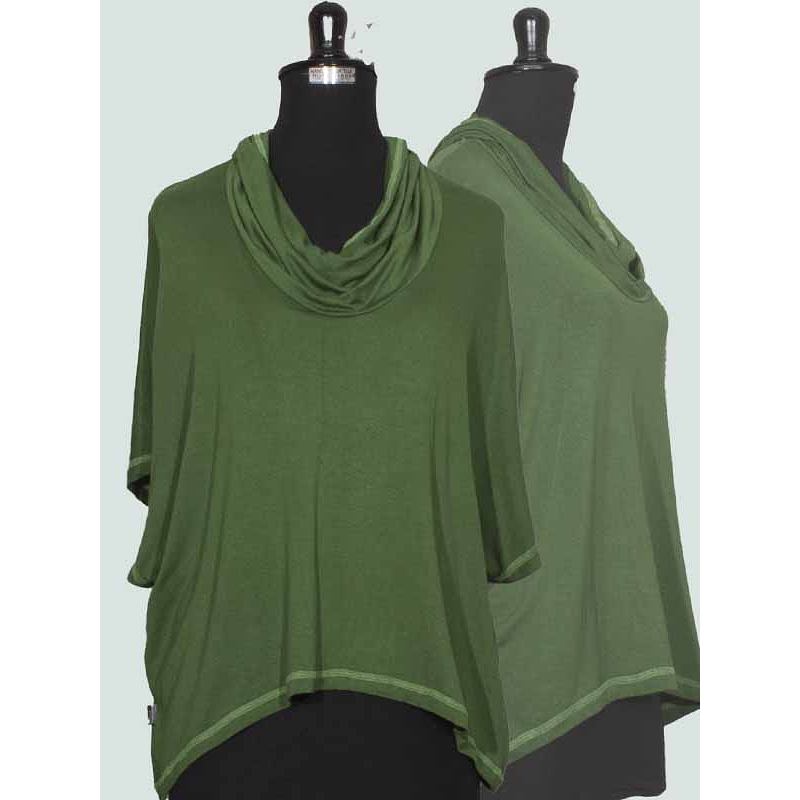 Blusón Chadi algodón verde