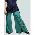 Pantalón pareo Delfina Turquesa 3