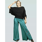 Pantalón pareo Delfina Turquesa 2