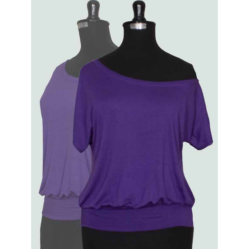 Polera Asimetrica Fabiana Negro