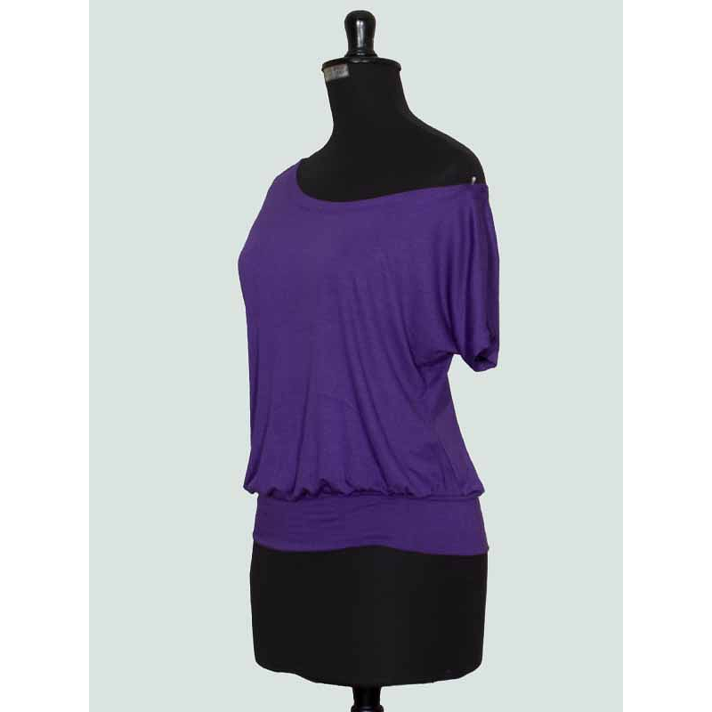 Polera Asimetrica Fabiana Negro