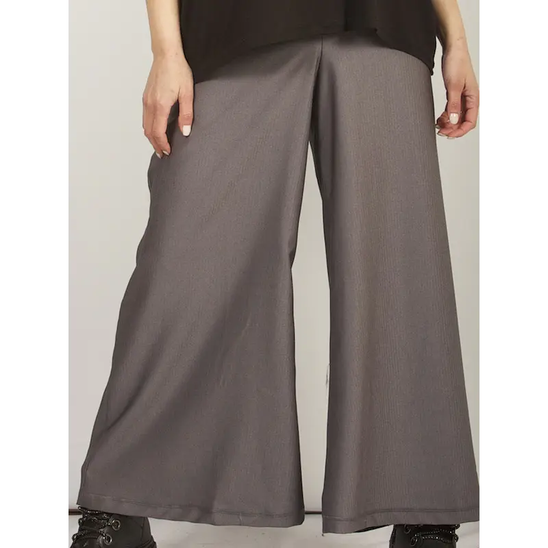 Pantalón palazzo Maida Gris