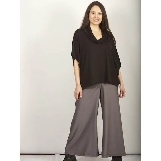 Pantalón palazzo Maida  gris 3X2  4