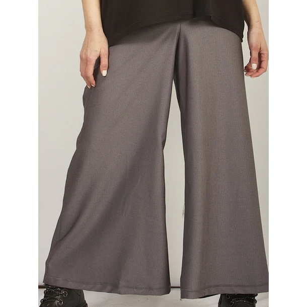 Pantalón palazzo Maida  gris 3X2  3