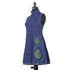 Vestido Jumper Pichoy Azul verde sc 2