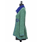 Sweater Caleu verde azul sc 5