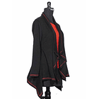 Tapado Neltume negro rojo 6