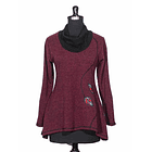 Sweater Caleu burdeo  6