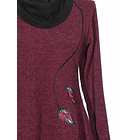 Sweater Caleu burdeo  5