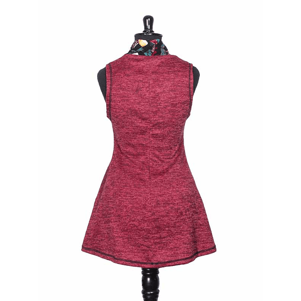 minivestido Jumper Aurora rojo-coral sc 3