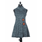 Vestido Jumper Pichoy Turquesa negro SC 1