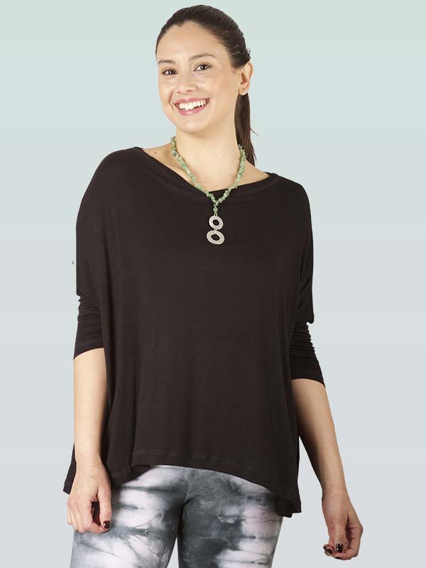 Polera renata negro.