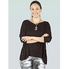 Polera renata negro 3 X 2 fc 3