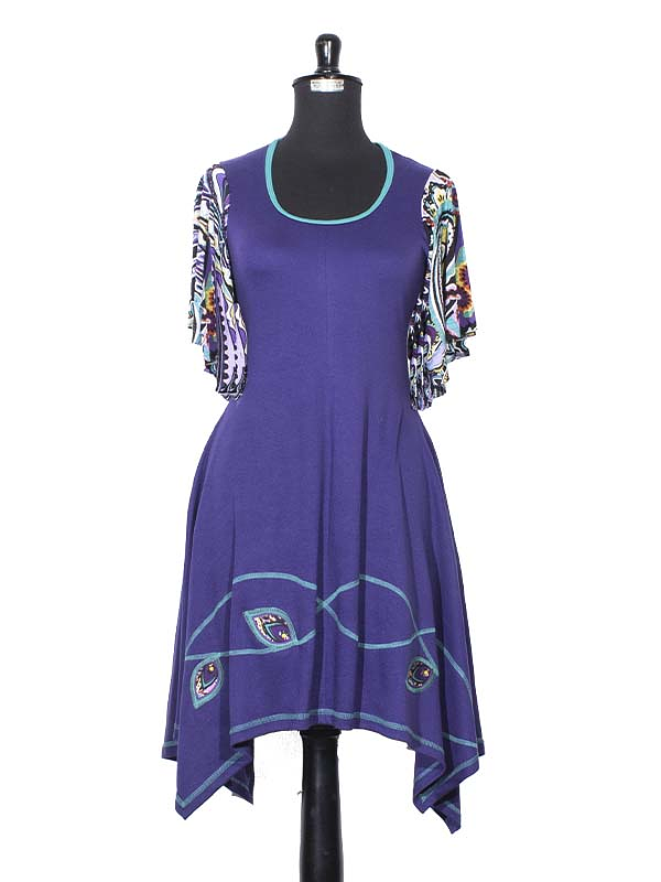 Vestido Oncol en algodón pima morado