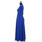Vestido largo cipres azul 6