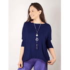 Polera renata  manga 3/4 sale colores 3X2 4