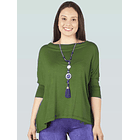 Polera renata  manga 3/4 sale colores 3X2 14