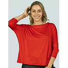 Polera renata  manga 3/4 sale colores 3X2 15