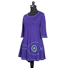 Minivestido Maiten morado 2