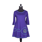 Minivestido Maiten morado 1