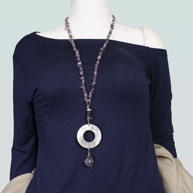 Collar Morua Amatista