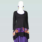 Poleron Palena negro en algodón 1