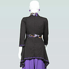 Sweater Ayllu en lanilla Canuton Negro morado 8