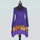 Poleron Palena morado en algodón 1