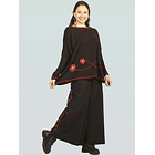 Polerón Sisa en lanilla turquesa 7