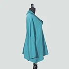 Poleron Alerce básico  turquesa 2