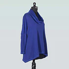 Poleron Alerce básico  Azul 3