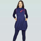 Vestido Jumper lanilla Meli Azul  sc 2