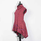 Poleron Jumper bolsillos Colibrí Carmín 2