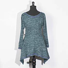 Poleron bolsillos Calafate turquesa 4