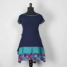 Polera Mahuida – Azul turquesa /Algodón Nacional 4