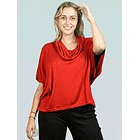 Blusón Chadi algodón rojo 1