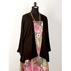 Tapado Kimono Alfonsina negro 2