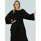 Tapado Kimono Alfonsina negro 1